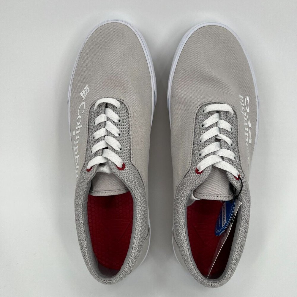 Columbia Mens PFG Terminal Tackle Lace-up Shoes sz 9 Athletic Sneaker Gray NWT - Picture 7 of 8